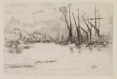 De Pickle-Herring Stairs, vers 1878 - James Abbott McNeill Whistler
